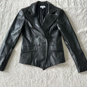 Evereve faux leather jacket